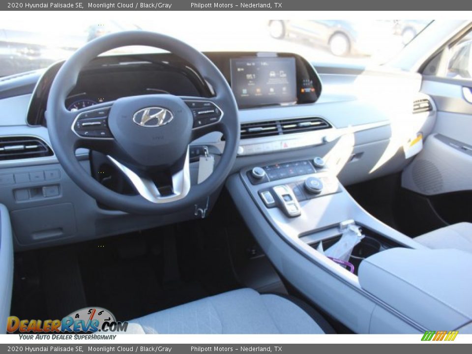 2020 Hyundai Palisade SE Moonlight Cloud / Black/Gray Photo #17