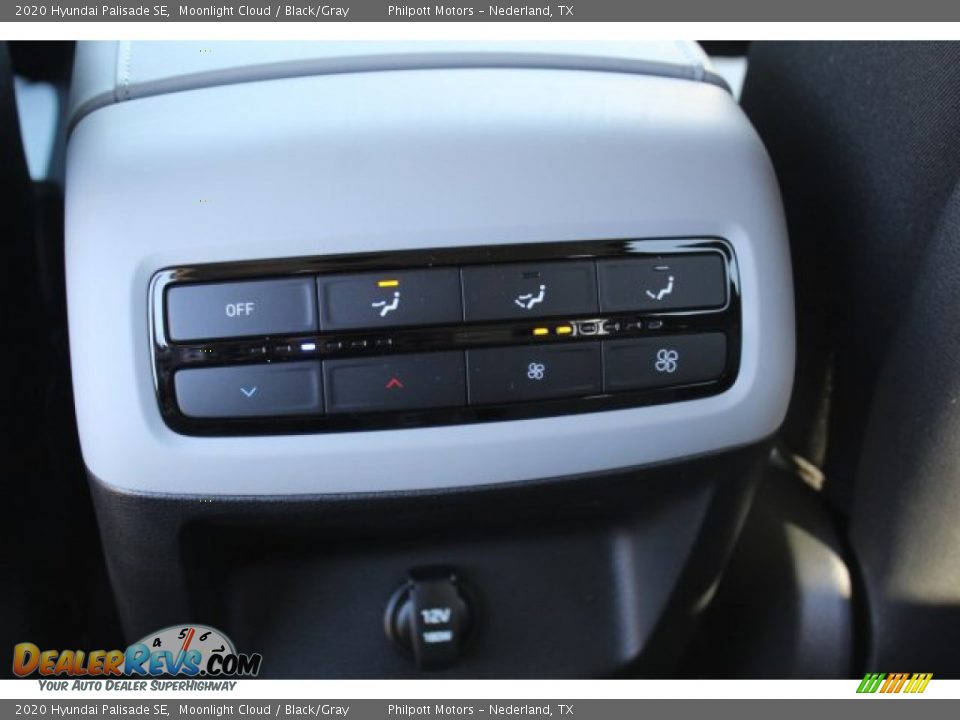 2020 Hyundai Palisade SE Moonlight Cloud / Black/Gray Photo #19