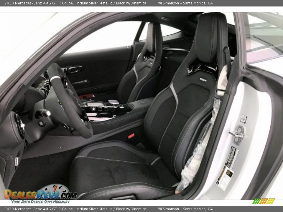 Black w/Dinamica Interior - 2020 Mercedes-Benz AMG GT R Coupe Photo #13