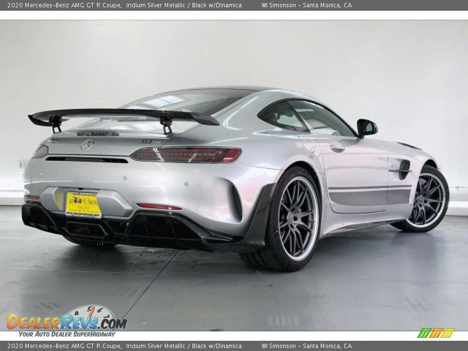 2020 Mercedes-Benz AMG GT R Coupe Iridium Silver Metallic / Black w/Dinamica Photo #14