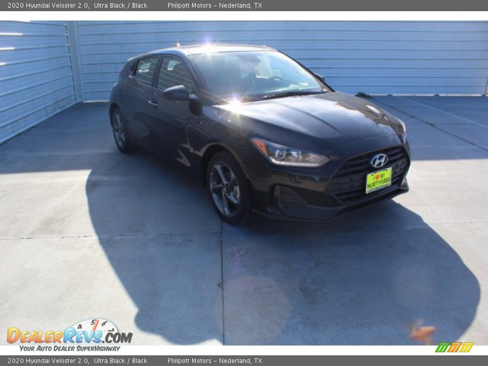 2020 Hyundai Veloster 2.0 Ultra Black / Black Photo #2