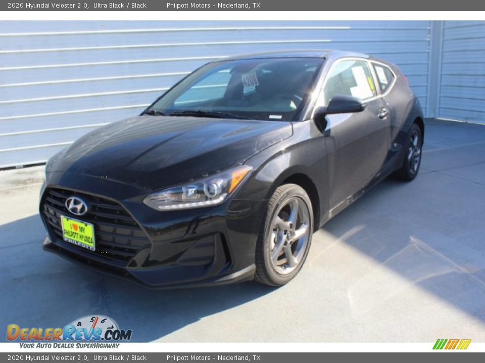 2020 Hyundai Veloster 2.0 Ultra Black / Black Photo #4