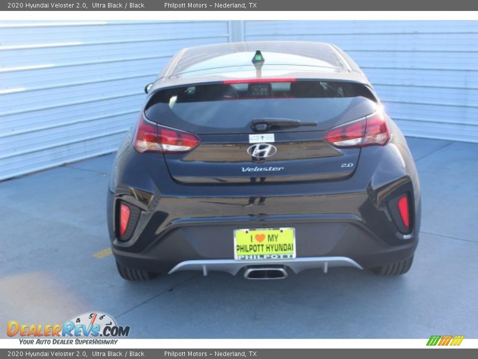 2020 Hyundai Veloster 2.0 Ultra Black / Black Photo #7