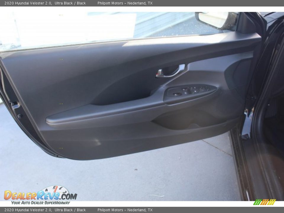 2020 Hyundai Veloster 2.0 Ultra Black / Black Photo #9