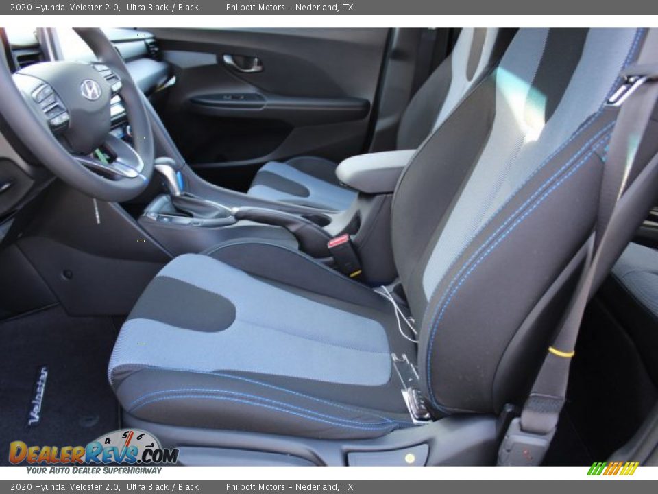 2020 Hyundai Veloster 2.0 Ultra Black / Black Photo #10