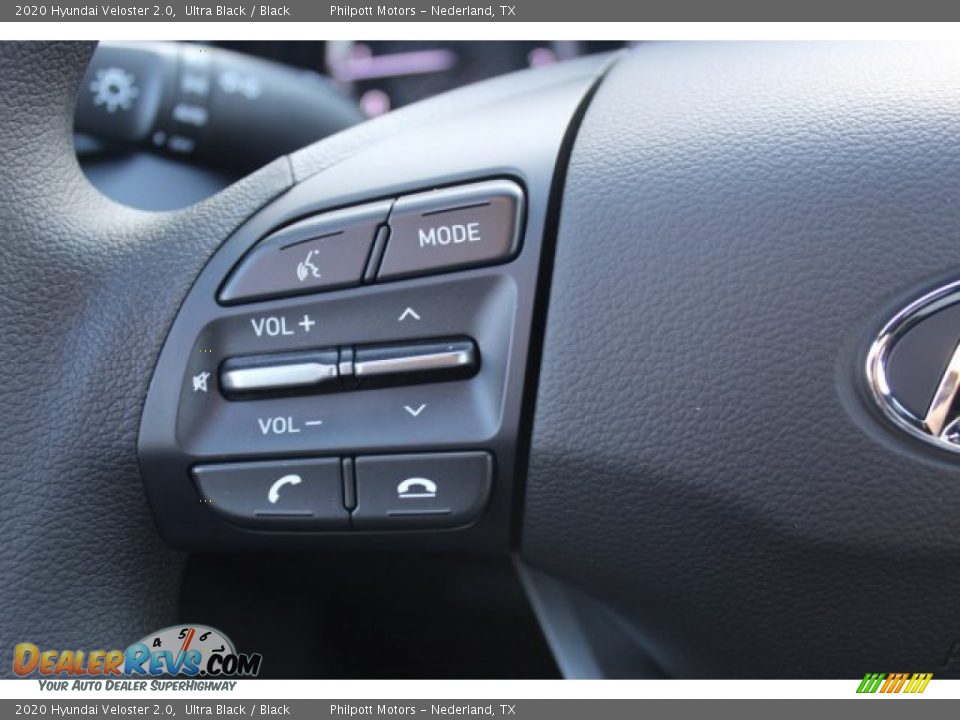 2020 Hyundai Veloster 2.0 Ultra Black / Black Photo #11
