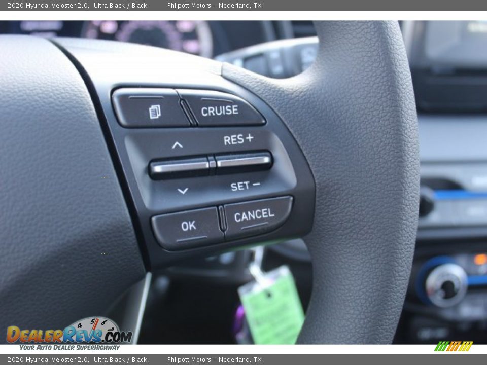 2020 Hyundai Veloster 2.0 Ultra Black / Black Photo #12