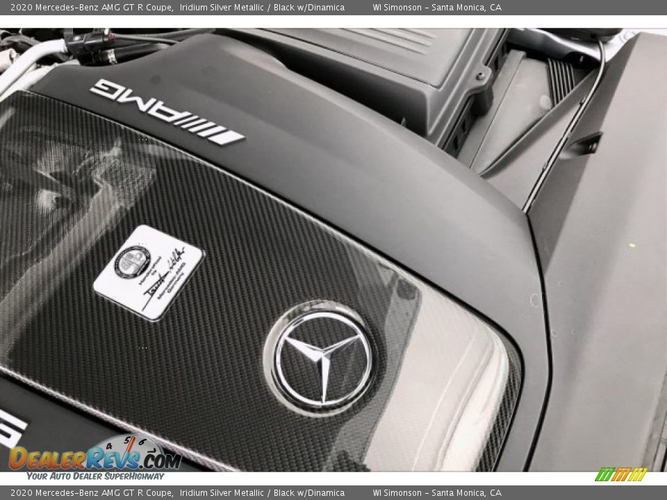 2020 Mercedes-Benz AMG GT R Coupe Iridium Silver Metallic / Black w/Dinamica Photo #28
