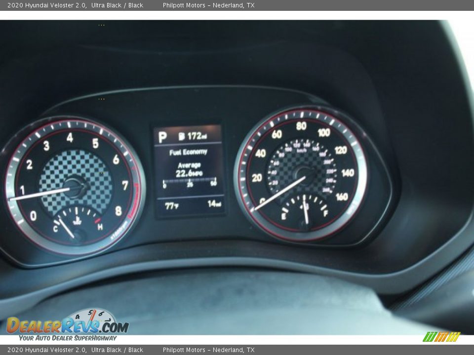2020 Hyundai Veloster 2.0 Ultra Black / Black Photo #13