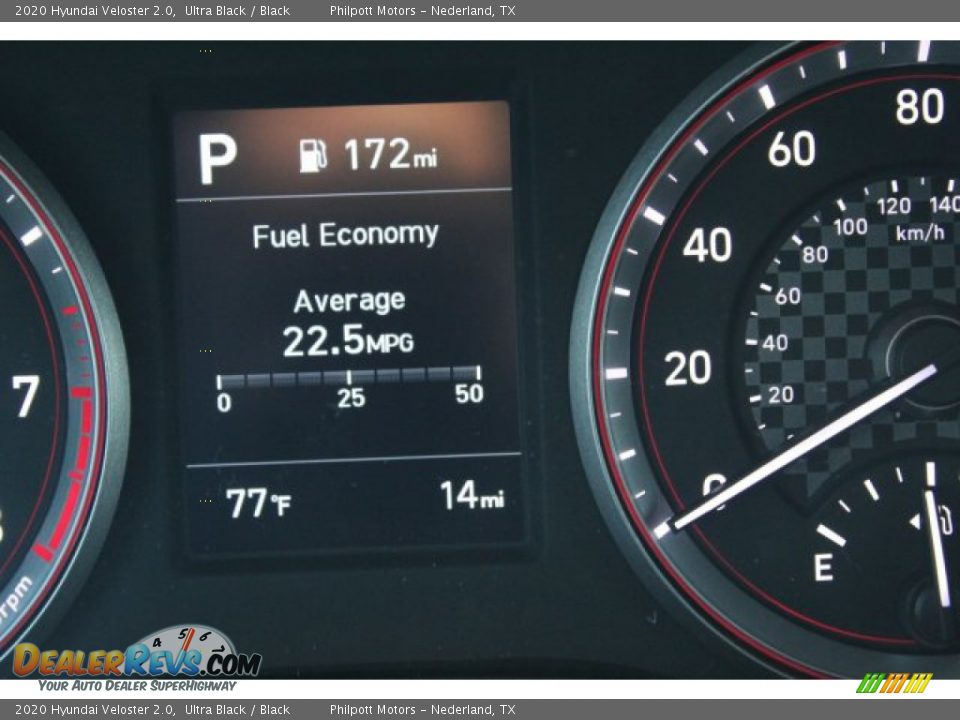 2020 Hyundai Veloster 2.0 Ultra Black / Black Photo #14