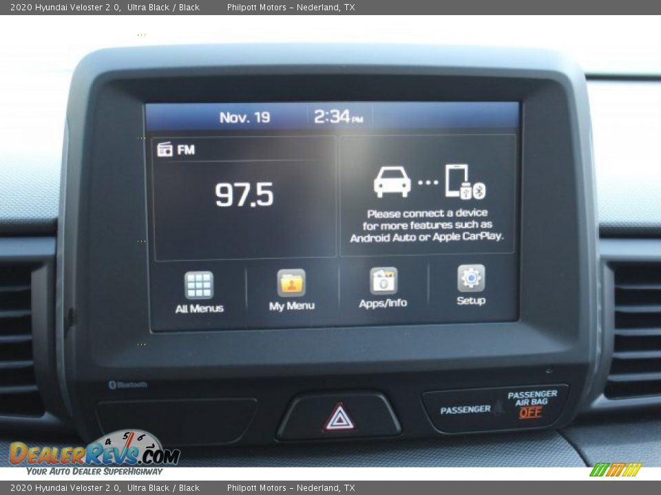 2020 Hyundai Veloster 2.0 Ultra Black / Black Photo #15