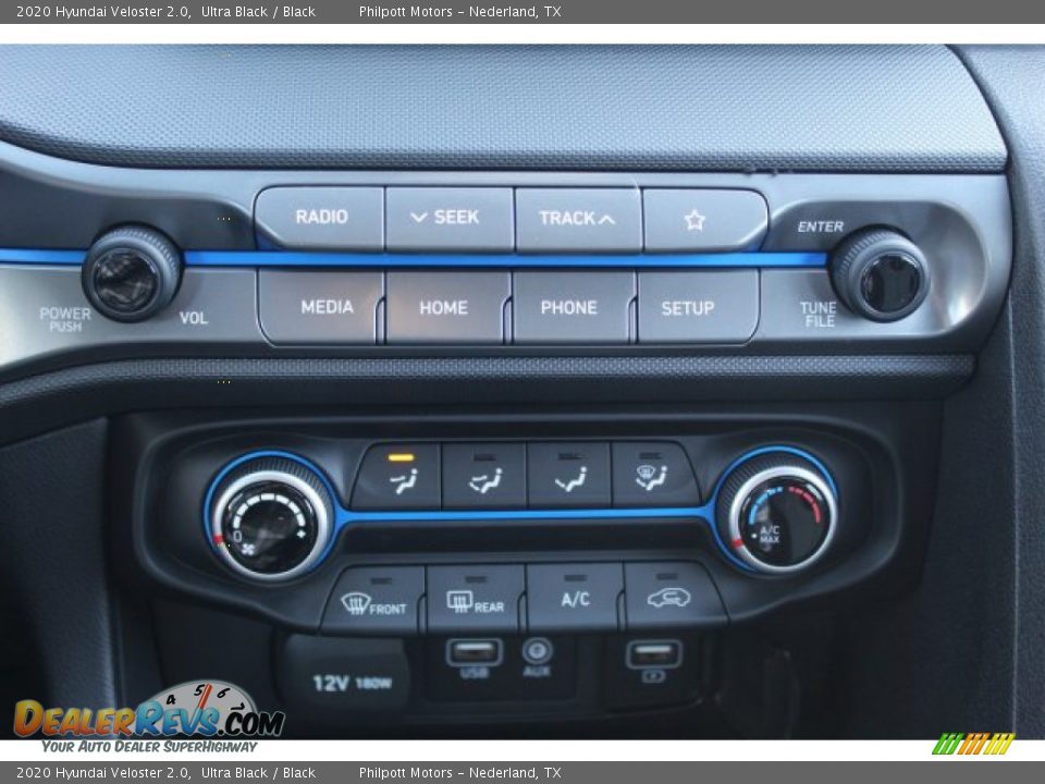 2020 Hyundai Veloster 2.0 Ultra Black / Black Photo #16