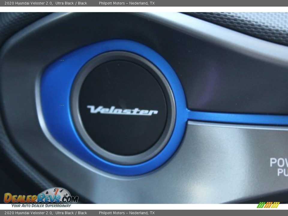 2020 Hyundai Veloster 2.0 Ultra Black / Black Photo #17