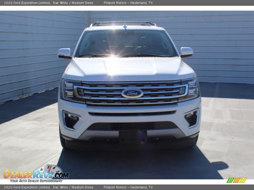 2020 Ford Expedition Limited Star White / Medium Stone Photo #3