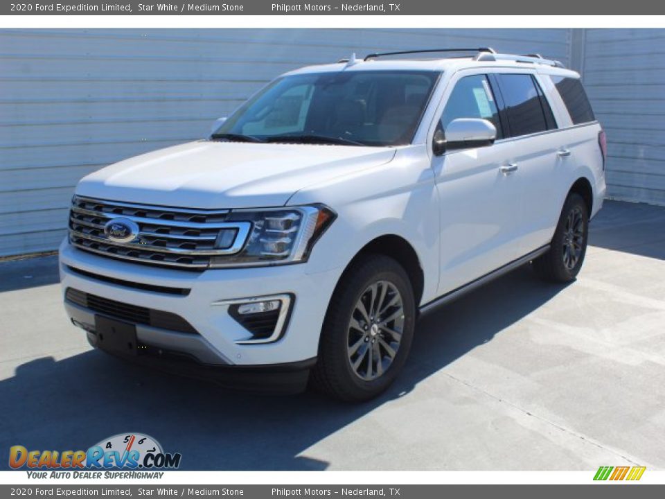 2020 Ford Expedition Limited Star White / Medium Stone Photo #4