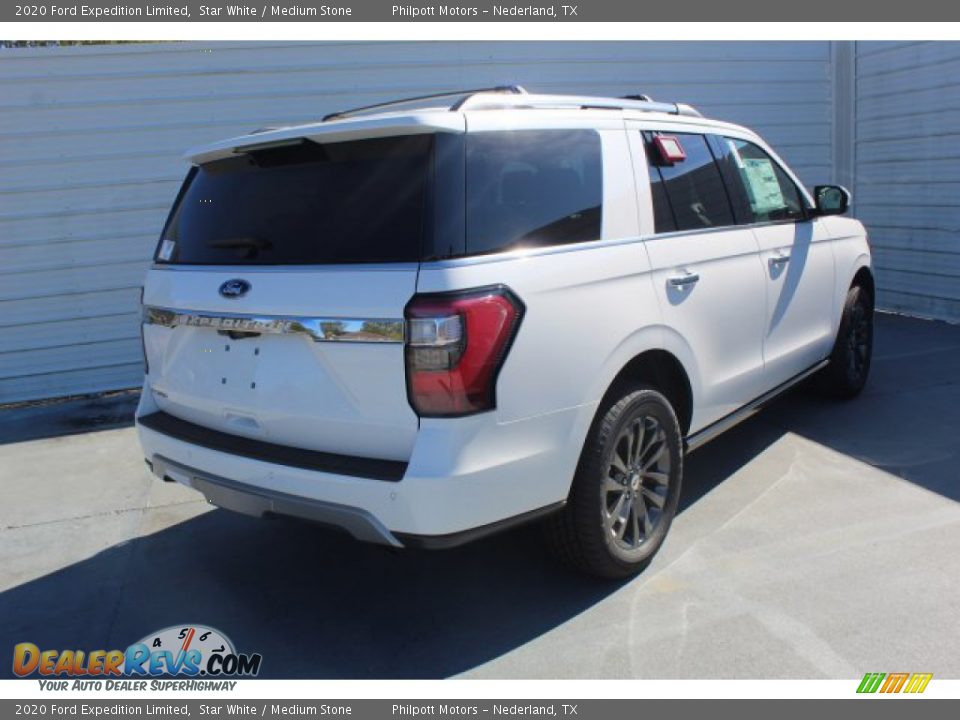 2020 Ford Expedition Limited Star White / Medium Stone Photo #8