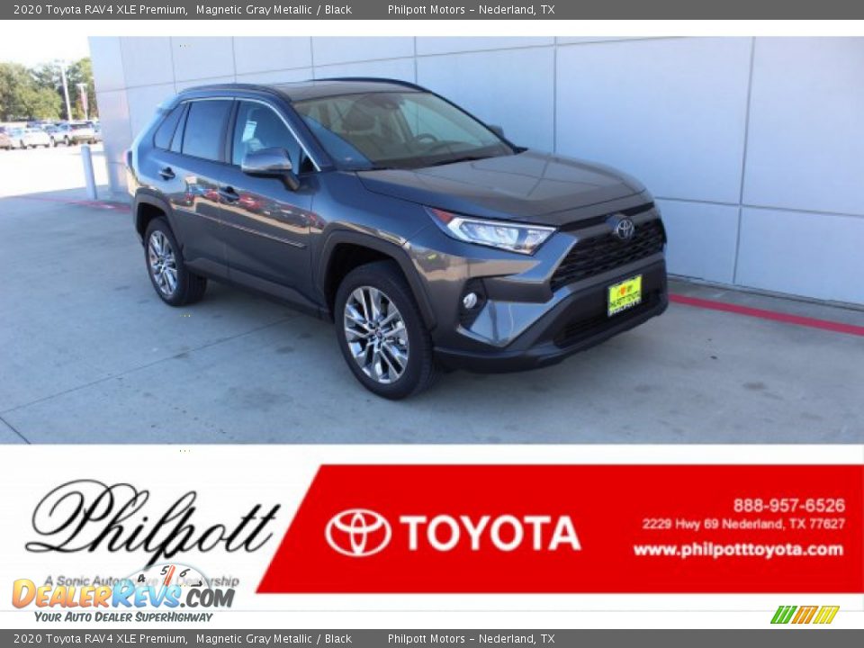 2020 Toyota RAV4 XLE Premium Magnetic Gray Metallic / Black Photo #1