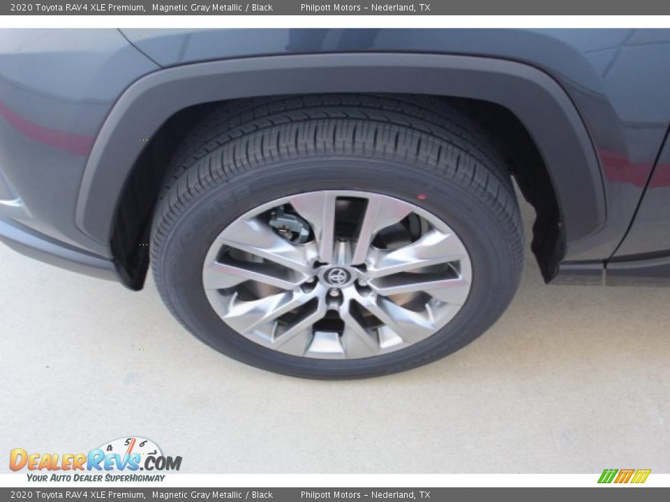 2020 Toyota RAV4 XLE Premium Magnetic Gray Metallic / Black Photo #5