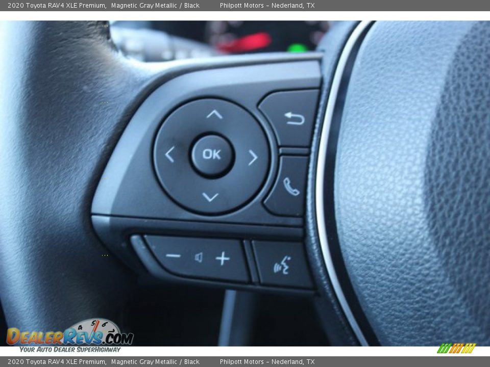 2020 Toyota RAV4 XLE Premium Magnetic Gray Metallic / Black Photo #12