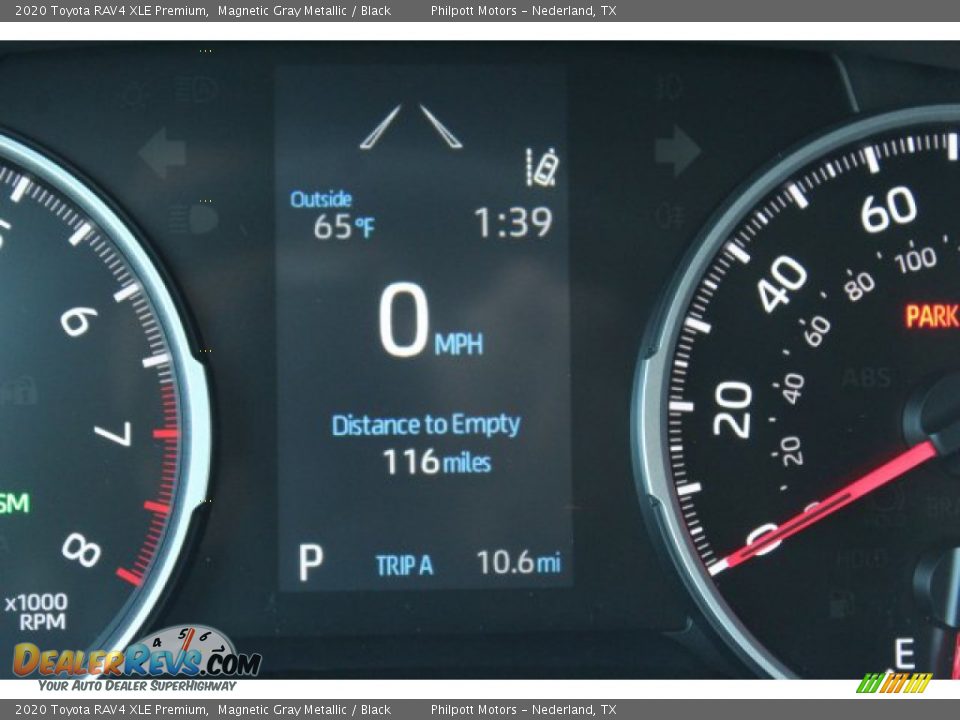 2020 Toyota RAV4 XLE Premium Magnetic Gray Metallic / Black Photo #15