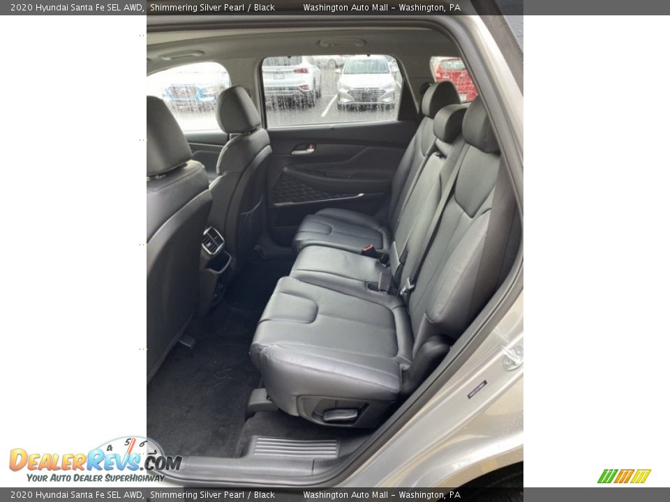 2020 Hyundai Santa Fe SEL AWD Shimmering Silver Pearl / Black Photo #20