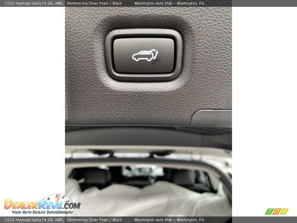 2020 Hyundai Santa Fe SEL AWD Shimmering Silver Pearl / Black Photo #23