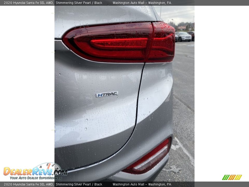 2020 Hyundai Santa Fe SEL AWD Shimmering Silver Pearl / Black Photo #24