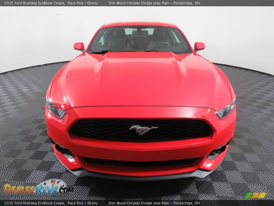 2015 Ford Mustang EcoBoost Coupe Race Red / Ebony Photo #5
