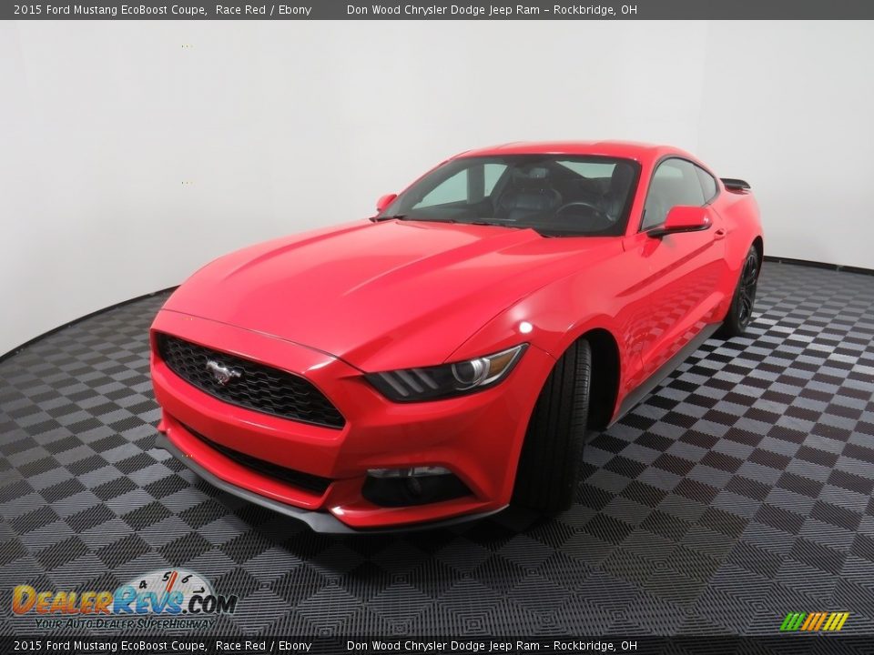 2015 Ford Mustang EcoBoost Coupe Race Red / Ebony Photo #8