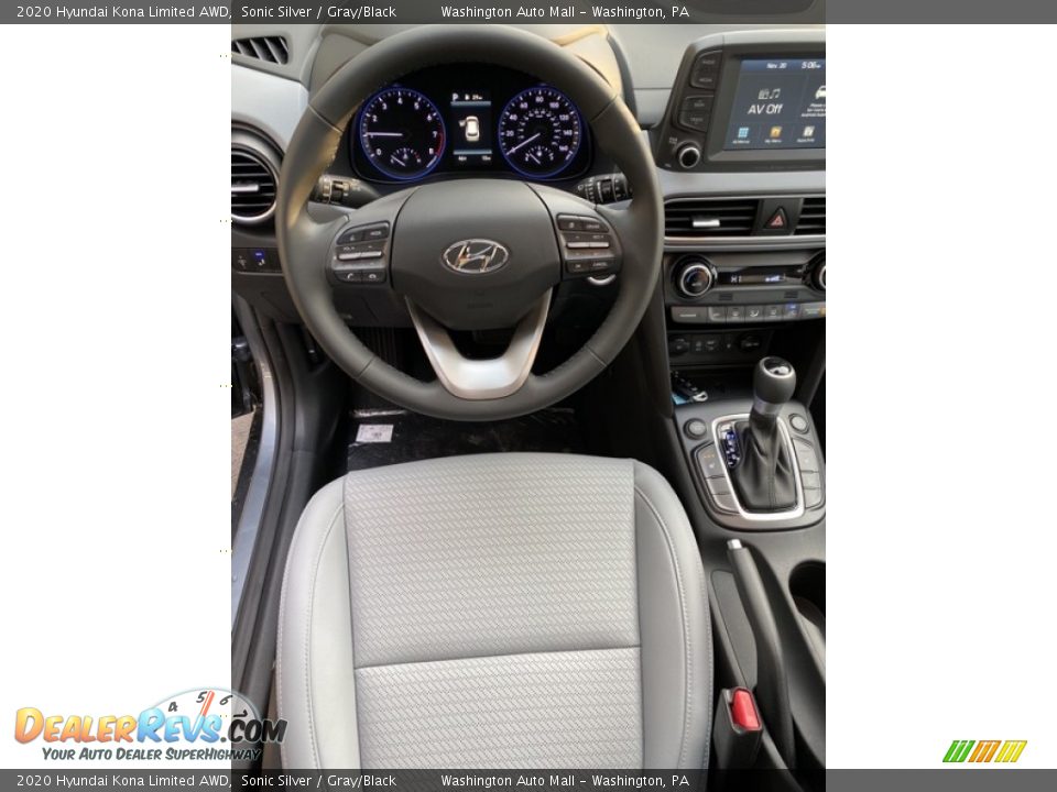 2020 Hyundai Kona Limited AWD Steering Wheel Photo #14
