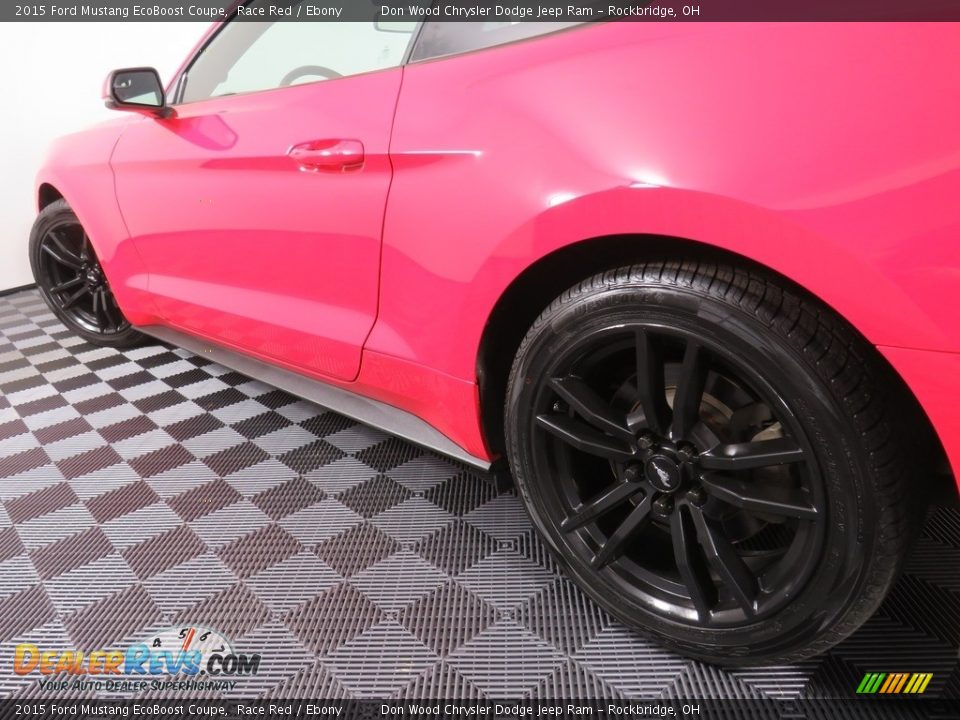 2015 Ford Mustang EcoBoost Coupe Race Red / Ebony Photo #10