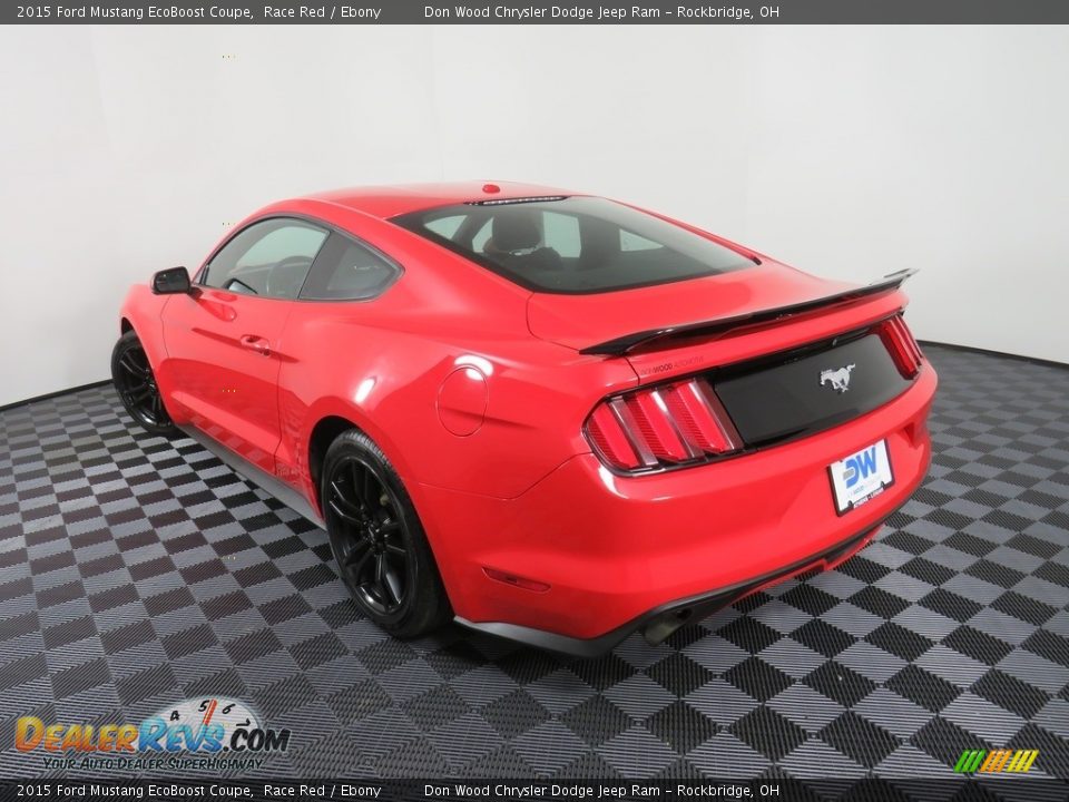 2015 Ford Mustang EcoBoost Coupe Race Red / Ebony Photo #11