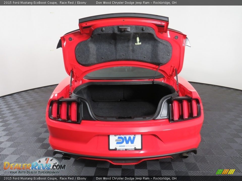 2015 Ford Mustang EcoBoost Coupe Race Red / Ebony Photo #13