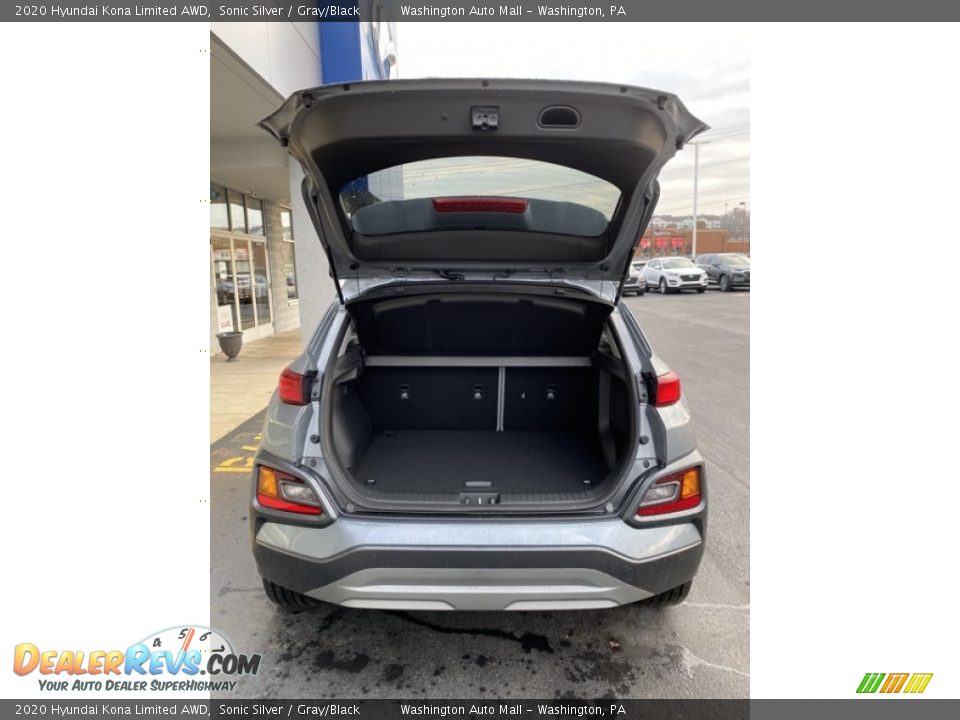 2020 Hyundai Kona Limited AWD Sonic Silver / Gray/Black Photo #21