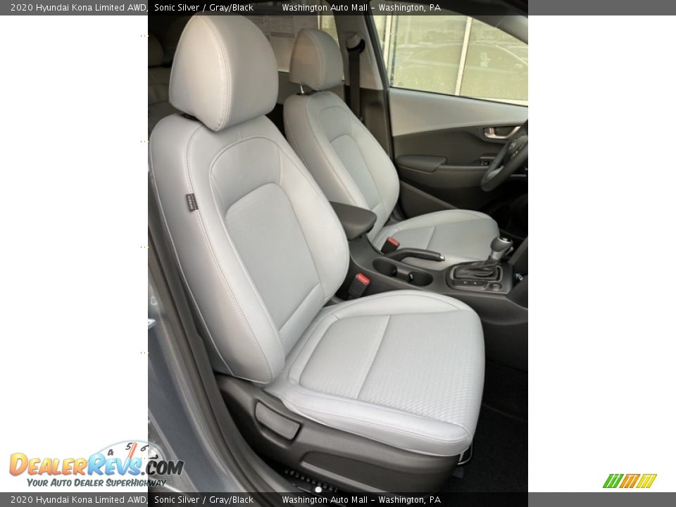 Front Seat of 2020 Hyundai Kona Limited AWD Photo #28