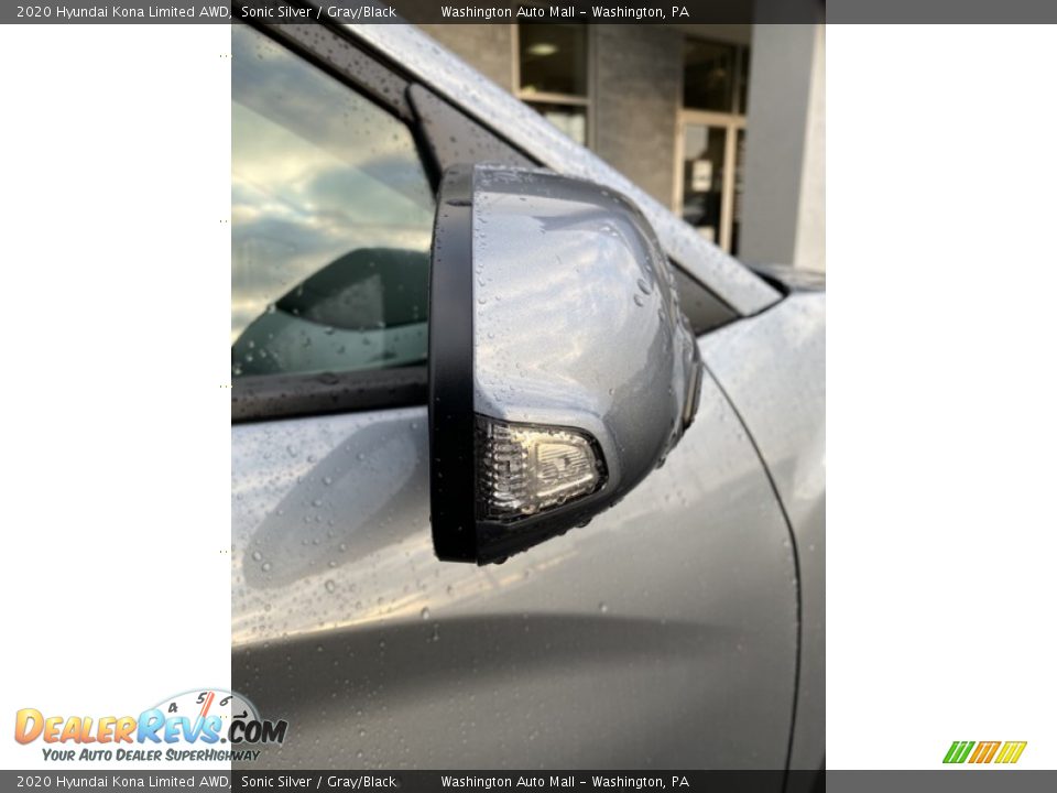 2020 Hyundai Kona Limited AWD Sonic Silver / Gray/Black Photo #30