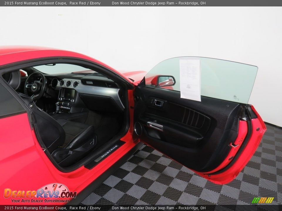 2015 Ford Mustang EcoBoost Coupe Race Red / Ebony Photo #32