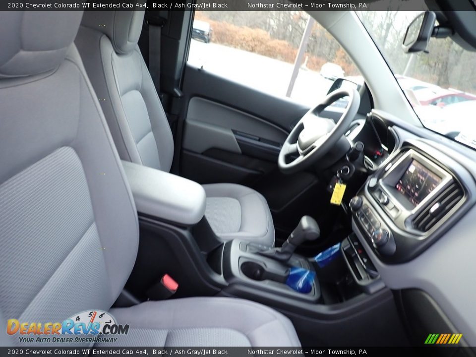 2020 Chevrolet Colorado WT Extended Cab 4x4 Black / Ash Gray/Jet Black Photo #10