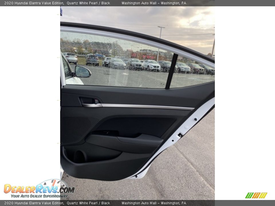 2020 Hyundai Elantra Value Edition Quartz White Pearl / Black Photo #23
