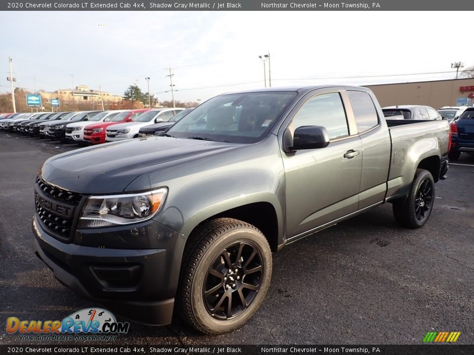 2020 Chevrolet Colorado LT Extended Cab 4x4 Shadow Gray Metallic / Jet Black Photo #1