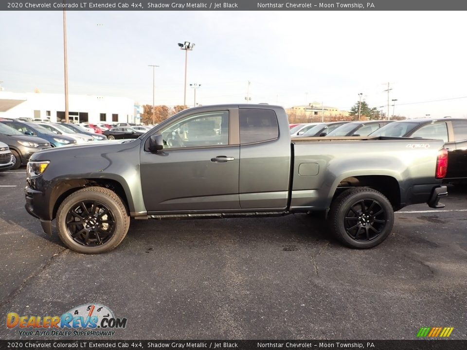 Shadow Gray Metallic 2020 Chevrolet Colorado LT Extended Cab 4x4 Photo #2