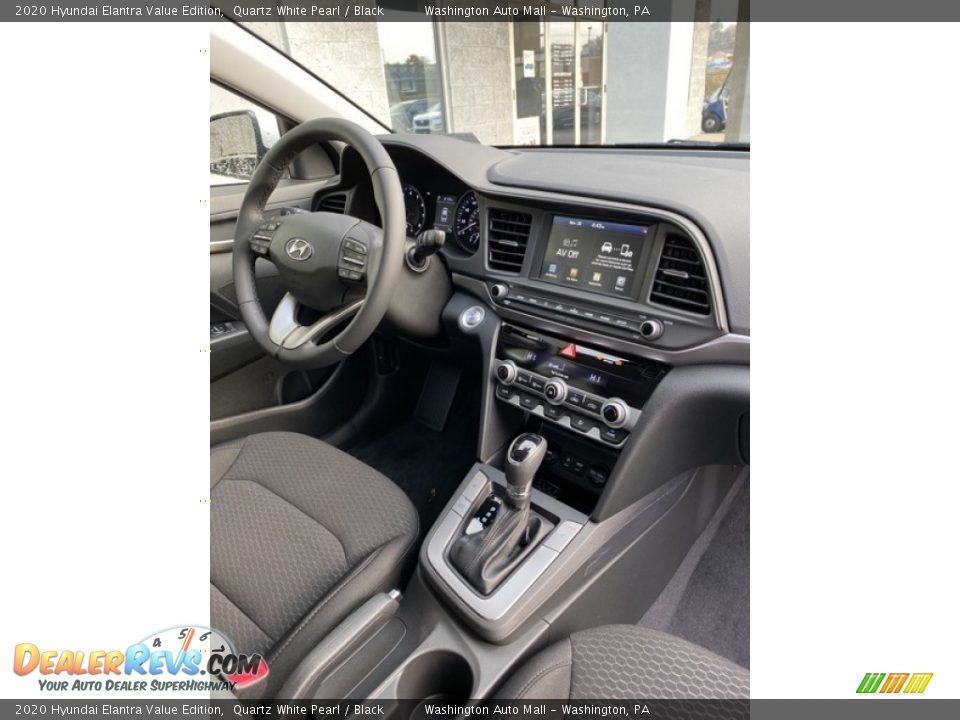 2020 Hyundai Elantra Value Edition Quartz White Pearl / Black Photo #28