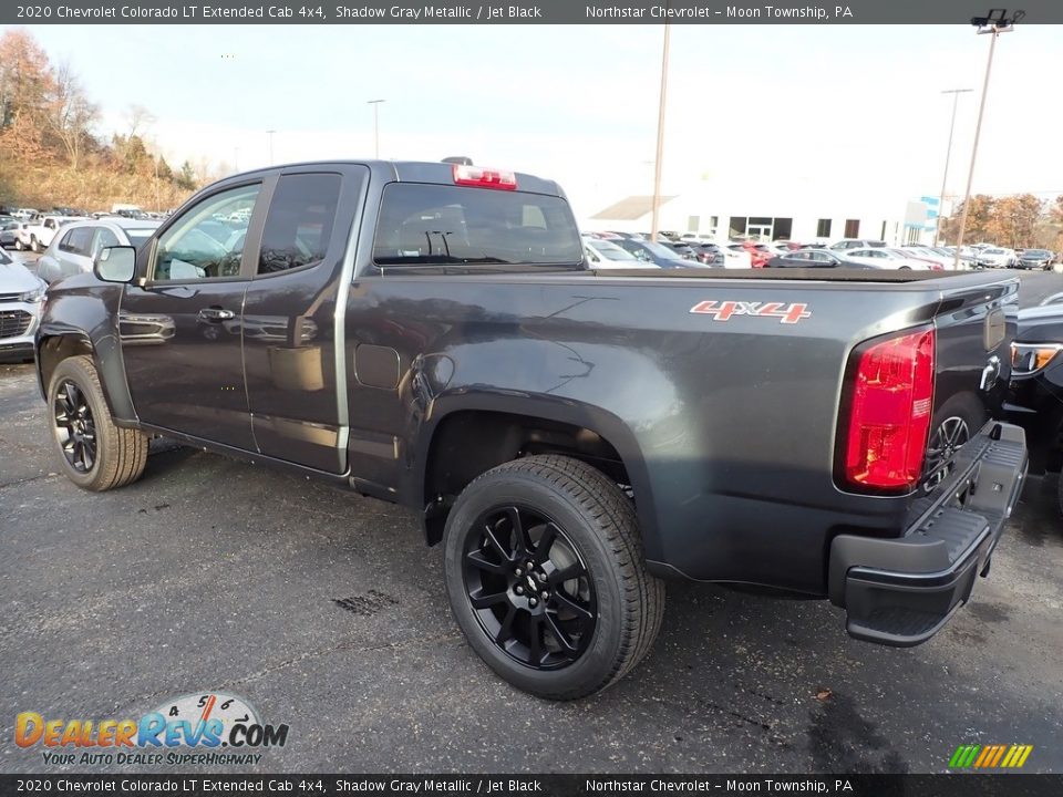 2020 Chevrolet Colorado LT Extended Cab 4x4 Shadow Gray Metallic / Jet Black Photo #3