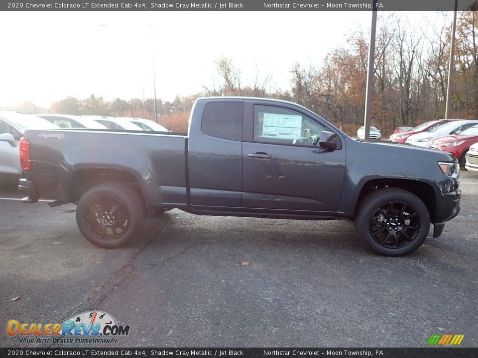 2020 Chevrolet Colorado LT Extended Cab 4x4 Shadow Gray Metallic / Jet Black Photo #6