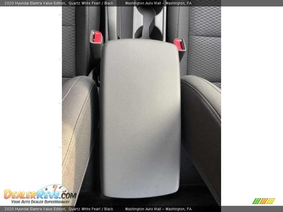 2020 Hyundai Elantra Value Edition Quartz White Pearl / Black Photo #34