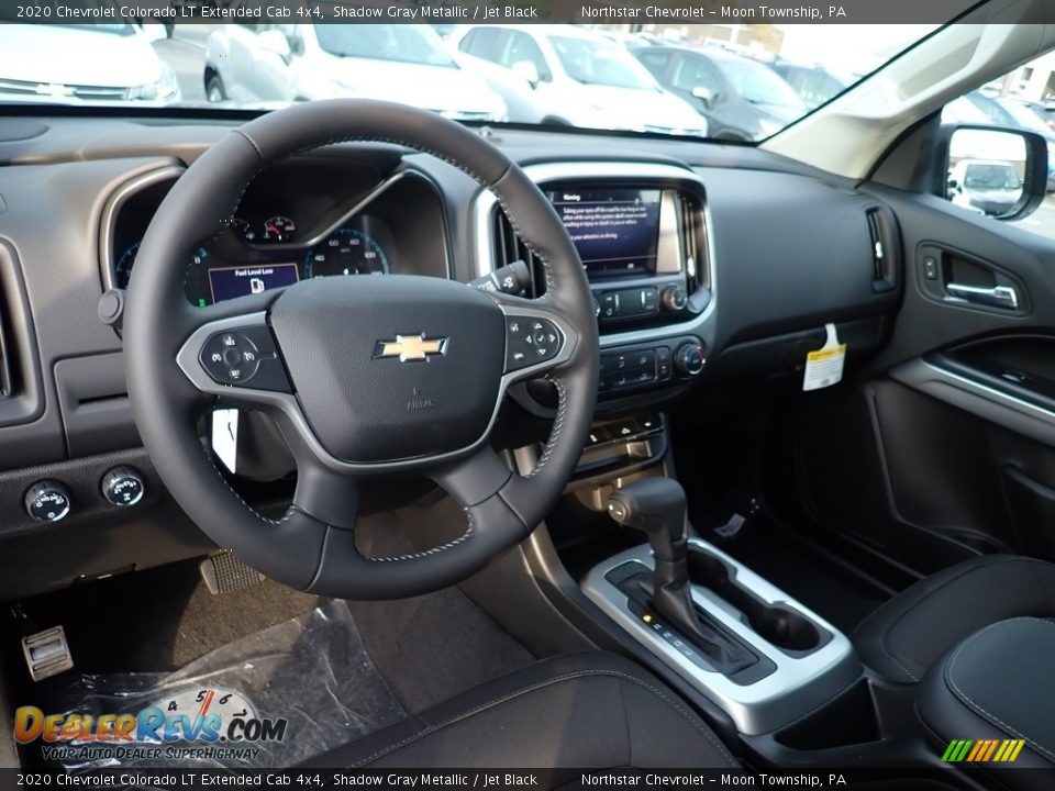 2020 Chevrolet Colorado LT Extended Cab 4x4 Shadow Gray Metallic / Jet Black Photo #14