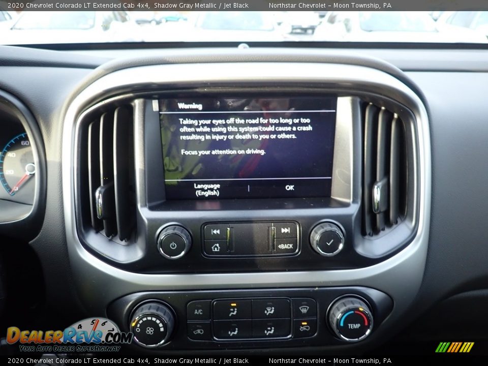 2020 Chevrolet Colorado LT Extended Cab 4x4 Shadow Gray Metallic / Jet Black Photo #17