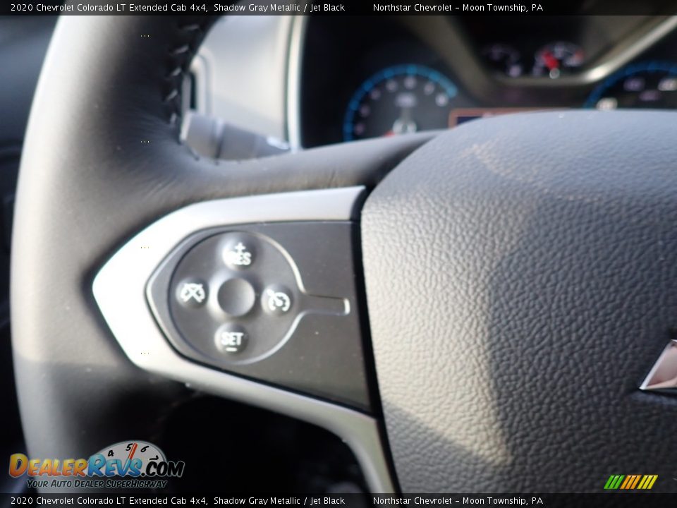2020 Chevrolet Colorado LT Extended Cab 4x4 Shadow Gray Metallic / Jet Black Photo #20