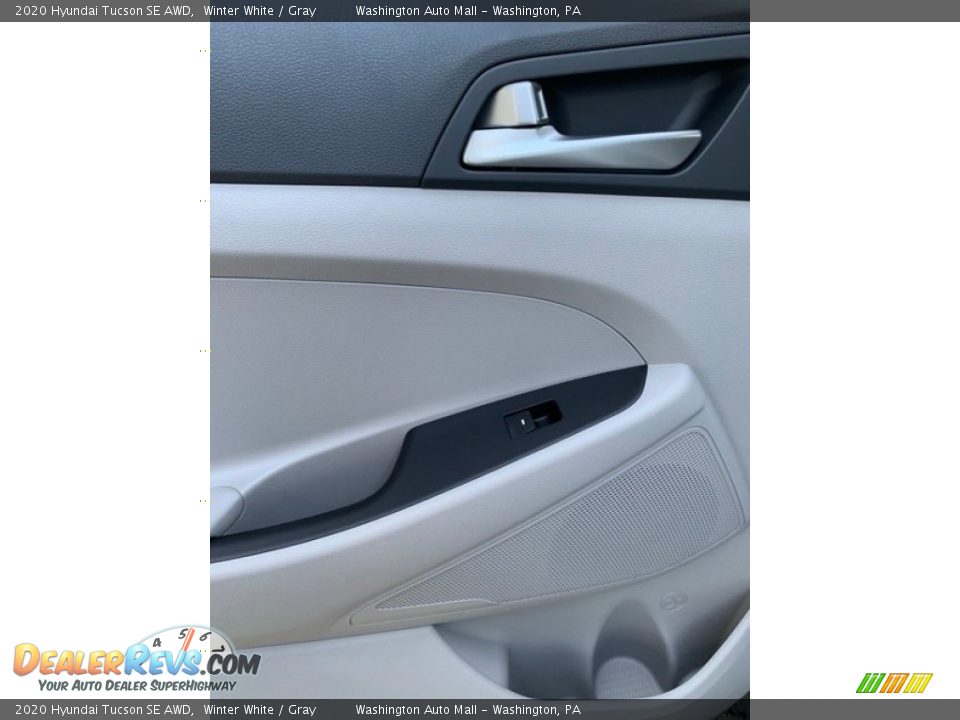 2020 Hyundai Tucson SE AWD Winter White / Gray Photo #18