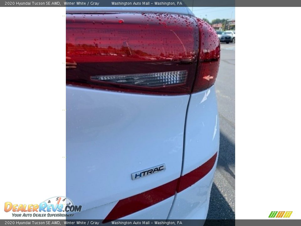 2020 Hyundai Tucson SE AWD Winter White / Gray Photo #23